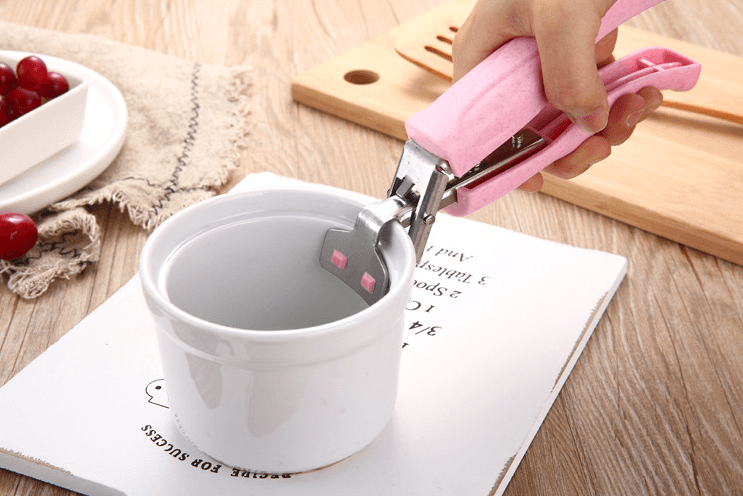 BowLift | Stainless Steel Silicone Handle Hot Bowl Holder