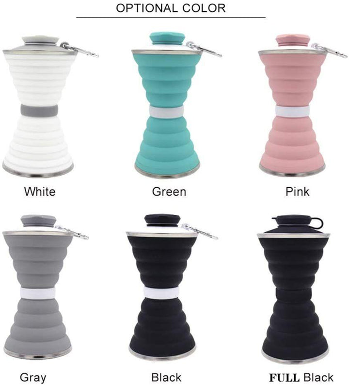 BowLift | Sports outdoor silicone kettle folding cup