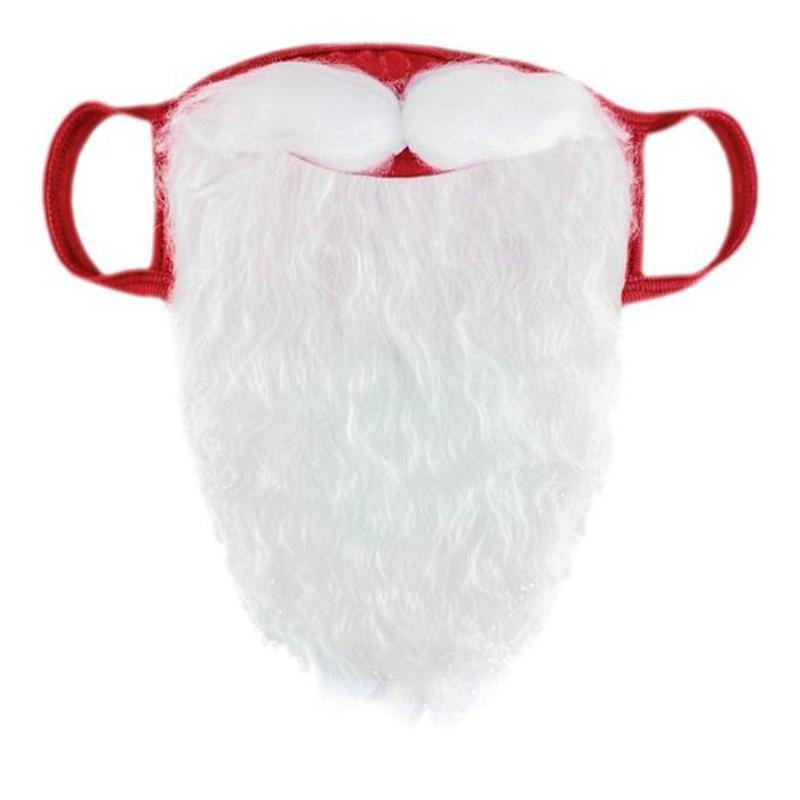 BowLift | Santa Beard Face Mask Costume(2 pcs In One Set)