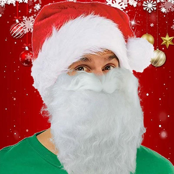 BowLift | Santa Beard Face Mask Costume(2 pcs In One Set)