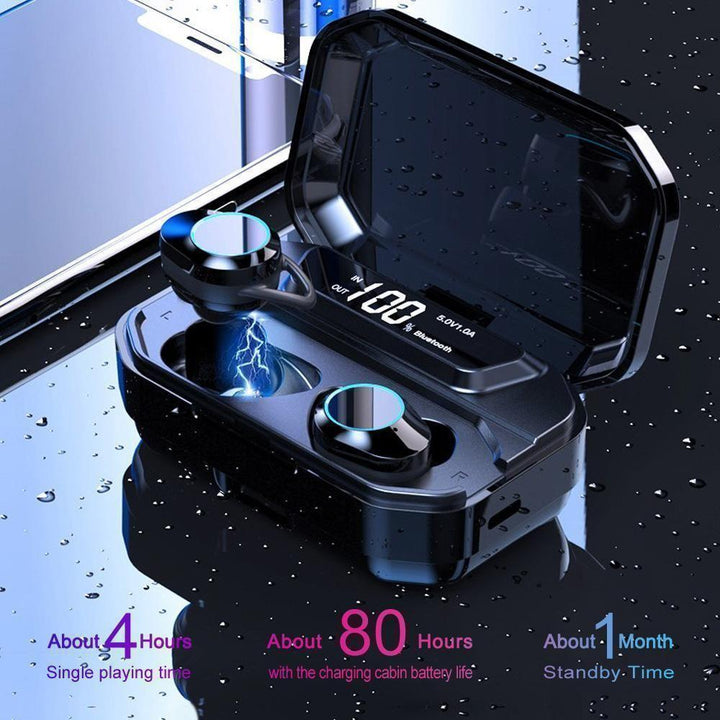BowLift | Waterproof Wireless Bluetooth Earphone, Black