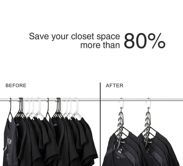 BowLift | Magic Clothes Stainless Steel Hangers