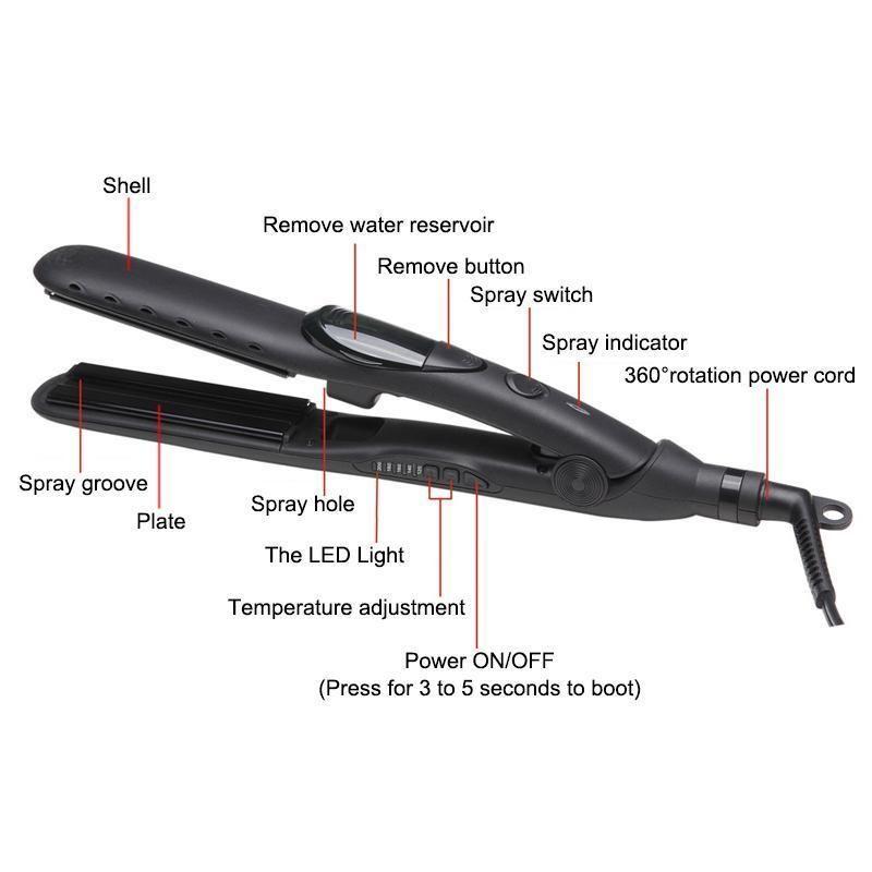 BowLift | Professional Steam Hair Straightener