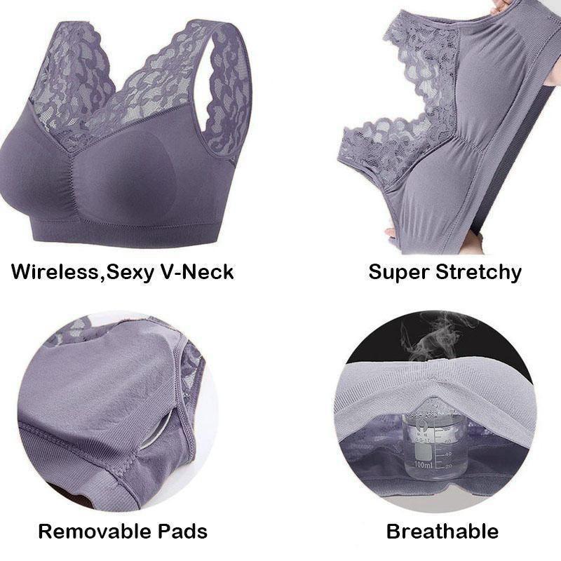 BowLift | Breathable sports lace bra