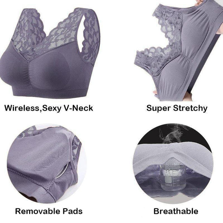 BowLift | Breathable sports lace bra