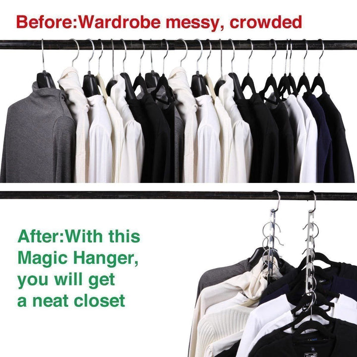 BowLift | Magic Clothes Stainless Steel Hangers