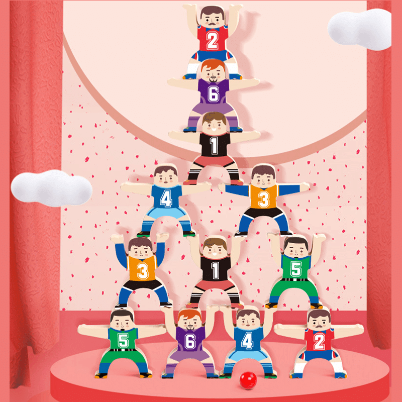 BowLift | Balance Stacking Blocks Wooden Games