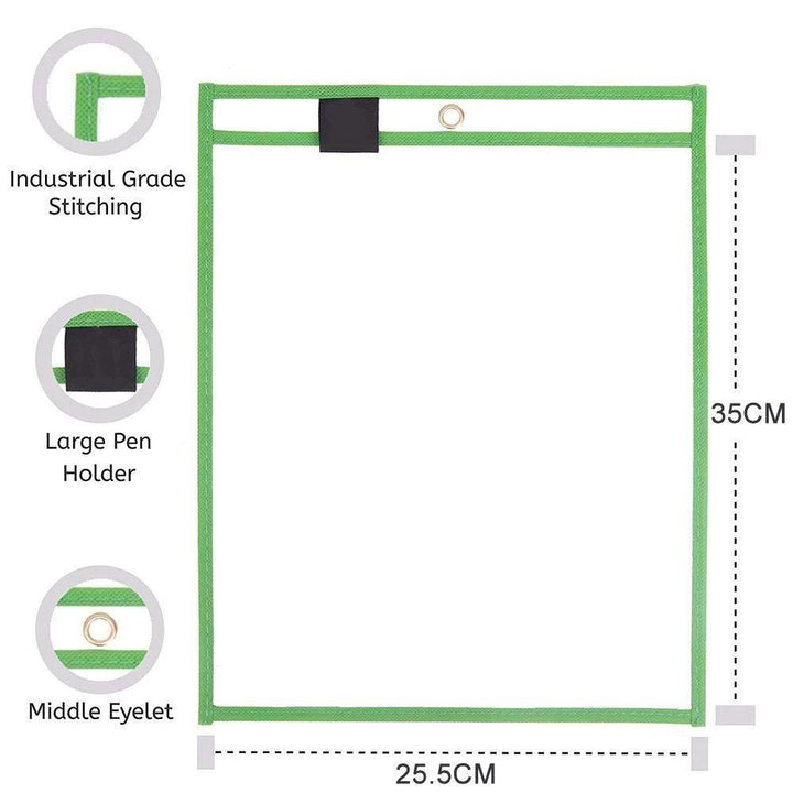 BowLift | Reusable Dry Erase Pockets Set
