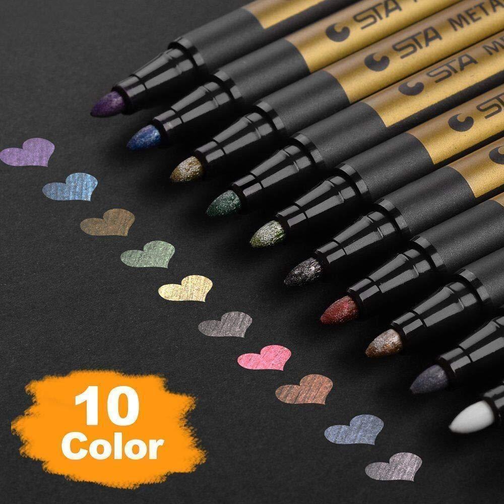 BowLift | Waterproof Paint Marker Pen（10-color suit）