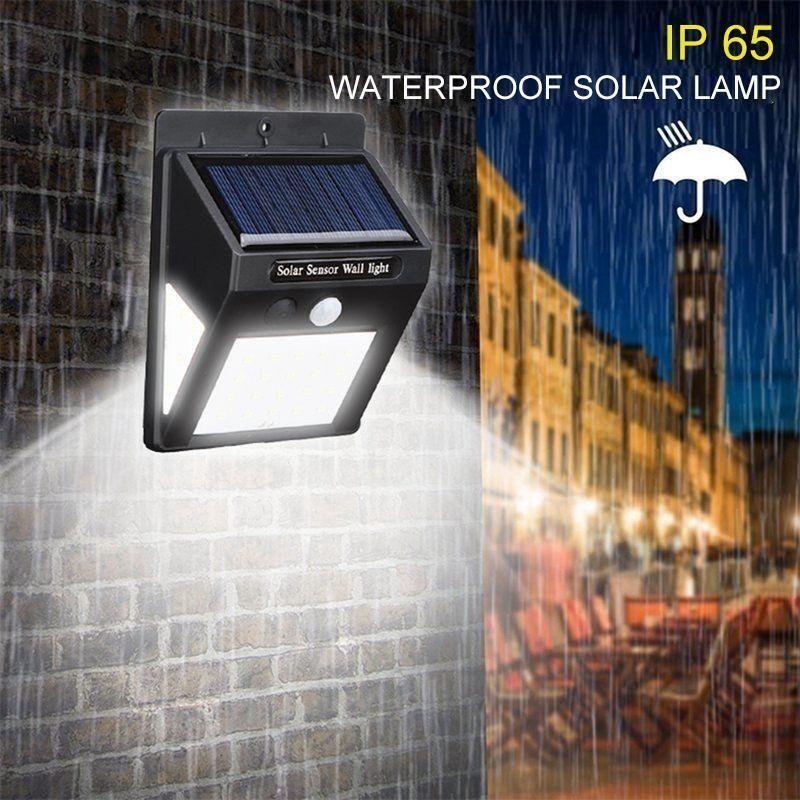 BowLift | 20 LED Solar Lamps Outdoor, Super Bright Wall Lamp with Motion Sensor