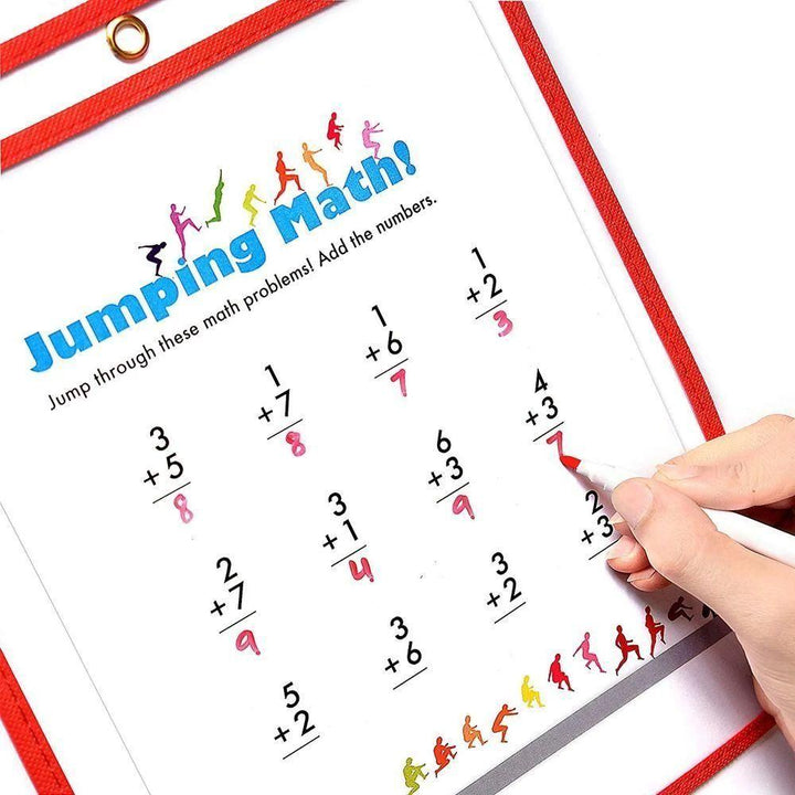 BowLift | Reusable Dry Erase Pockets Set