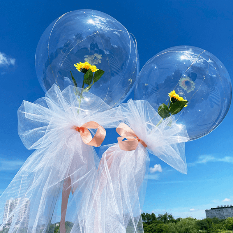 BowLift | LED Luminous Balloon Rose Bouquet