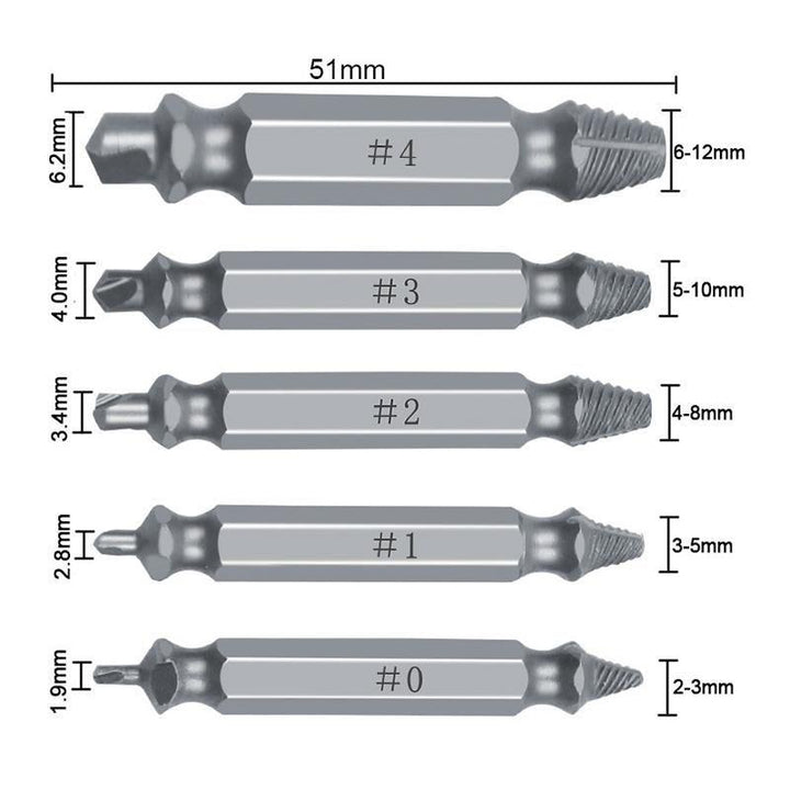 BowLift | Double Head Screw Extractor