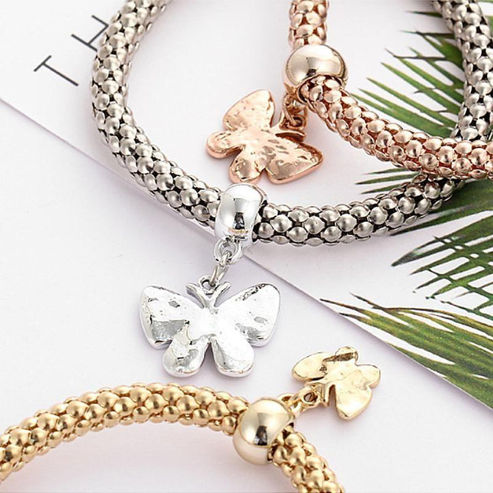 BowLift | Charm Rhinestone Popcorn Bracelet