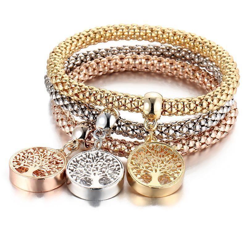 BowLift | Charm Rhinestone Popcorn Bracelet