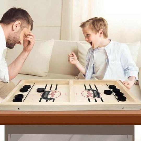 BowLift | Family Wooden Hockey Game