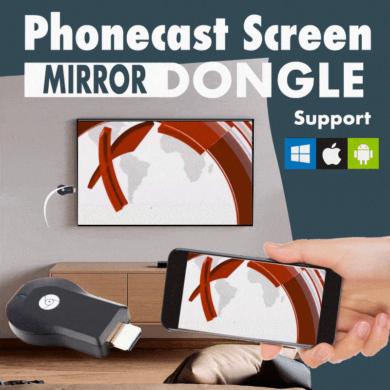 BowLift | Phonecast Screen Mirror Dongle