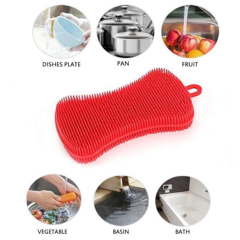 BowLift | Silicone Kitchen Dishwashing Brush