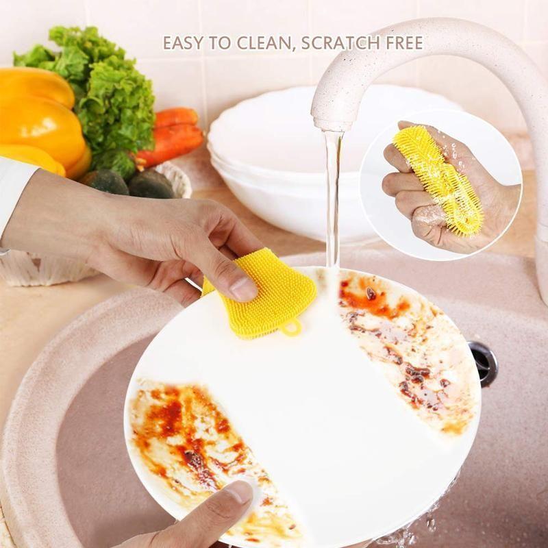 BowLift | Silicone Kitchen Dishwashing Brush