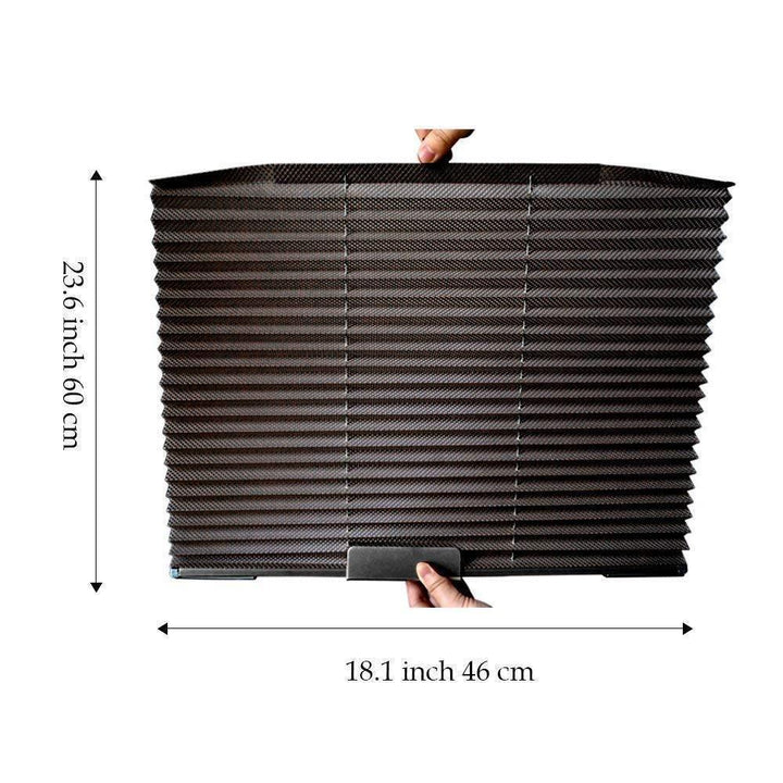 BowLift | Car Window Sun Shade Curtain With 3M Adhesive, Black