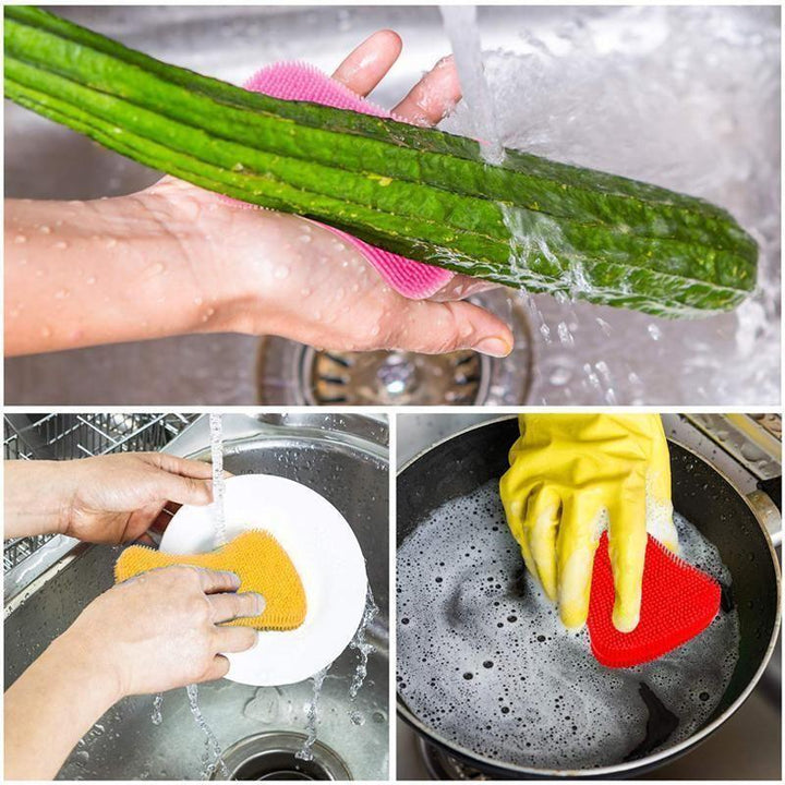 BowLift | Silicone Kitchen Dishwashing Brush