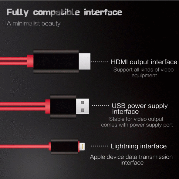 BowLift | 1080P No Lagging HDMI Cable