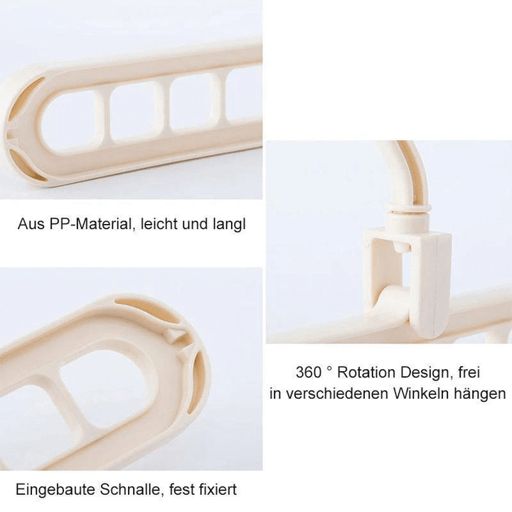 BowLift | Rotatable Non-slip Coat Hanger