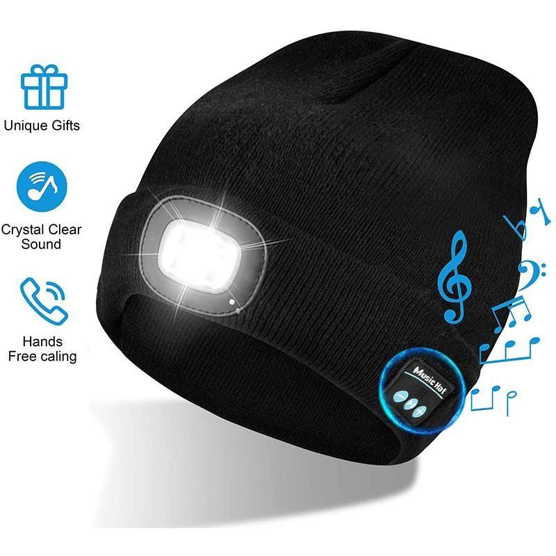 BowLift | Upgraded Unisex Musical Bluetooth LED Beanie Hat
