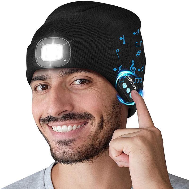 BowLift | Upgraded Unisex Musical Bluetooth LED Beanie Hat
