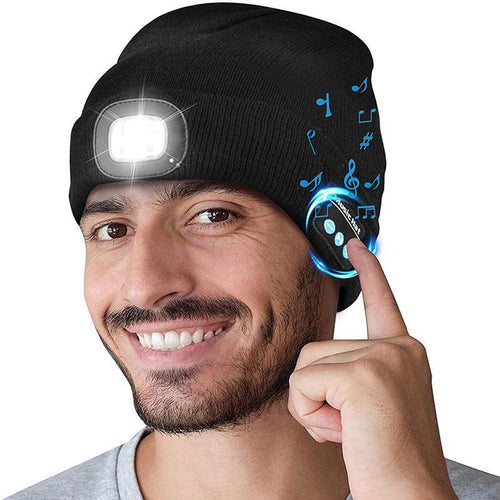 BowLift | Upgraded Unisex Musical Bluetooth LED Beanie Hat