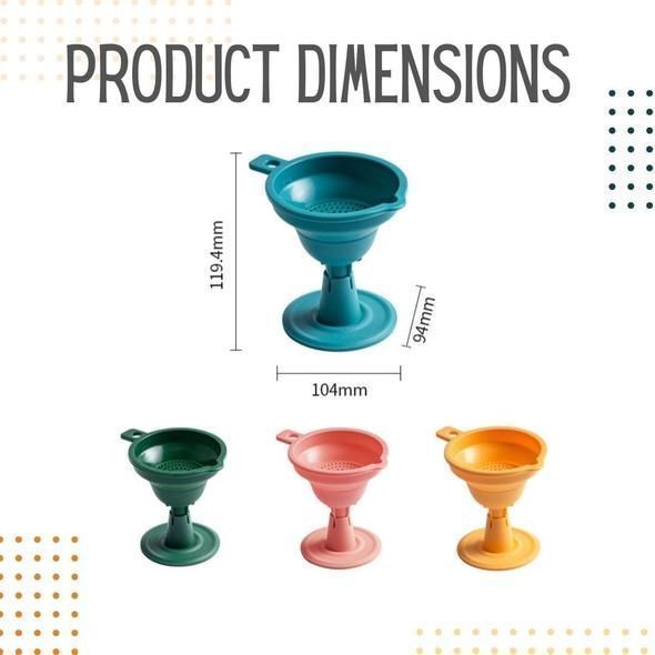BowLift | Silicone Foldable Funnel