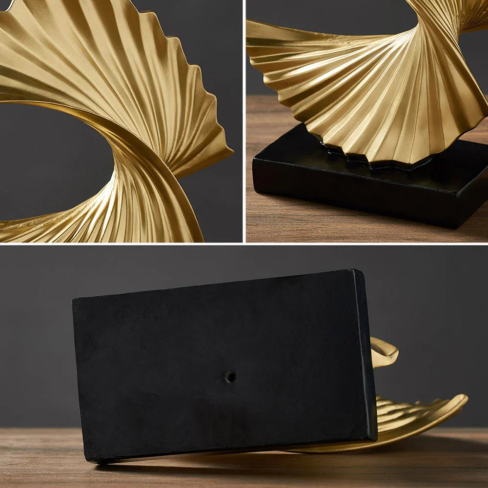BowLift | Stylish Half-Moon Sculpture – Elegant Moon Decor for Home & Office