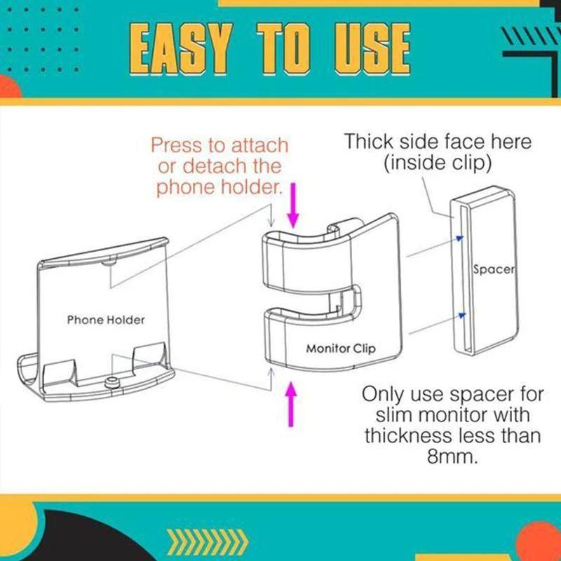 BowLift | Laptop Side Phone Holder