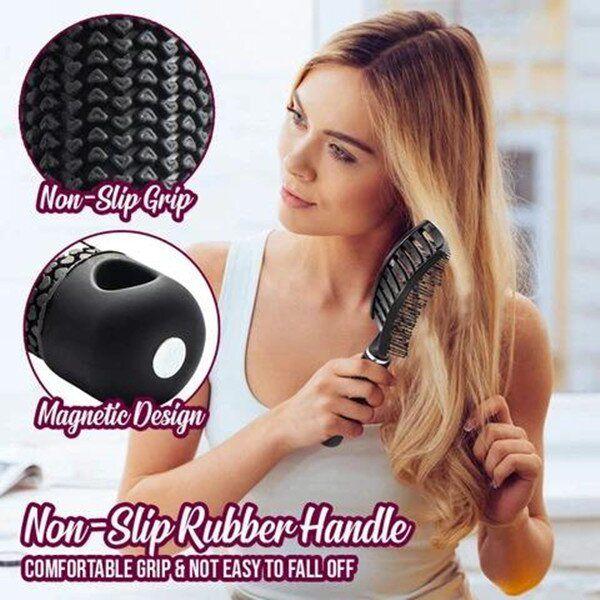 BowLift | Detangler Bristle Nylon Hairbrush