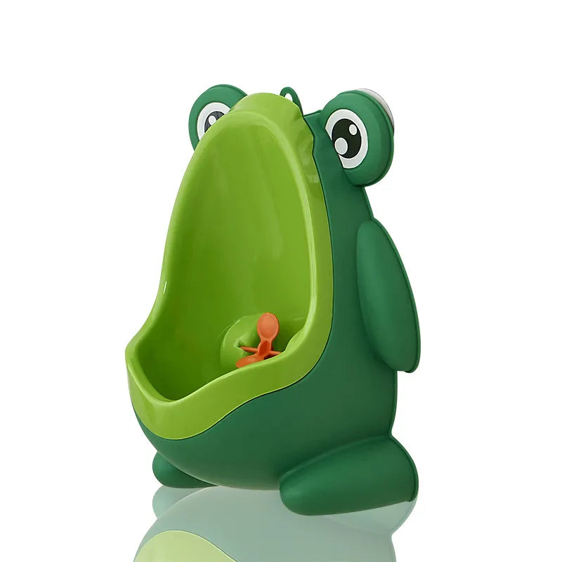 BowLift | Children's Urinal in Frog Design – Fun, Non-Slip Potty for Boys