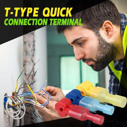 BowLift | T-Type Quick Connection Terminal (120PCS)