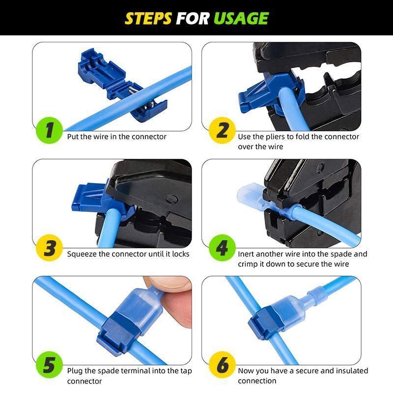BowLift | T-Type Quick Connection Terminal (120PCS)