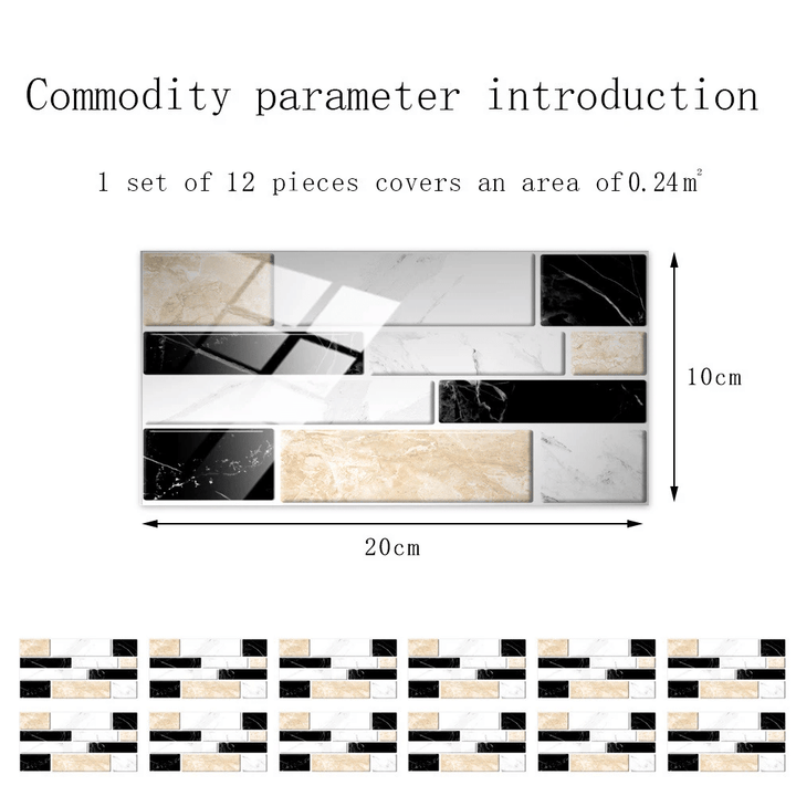 BowLift | Creative Home Beautification 3D Tile Stickers