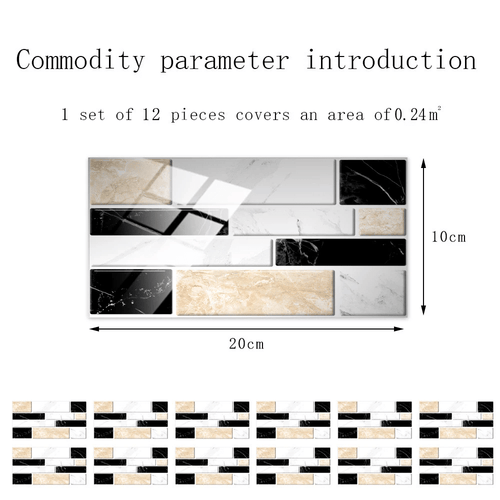 BowLift | Creative Home Beautification 3D Tile Stickers