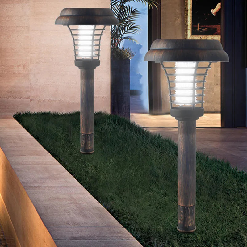 BowLift | Solar Garden Light with Insect Repellent - LED Outdoor Lamp for Terrace & Garden