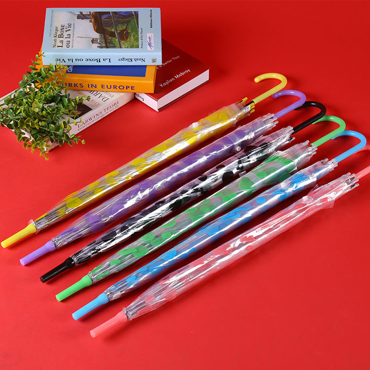 Women's Transparent Umbrella with Elegant Design Bowlift