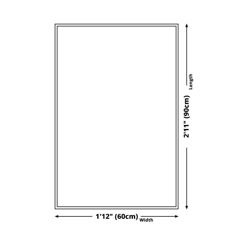 BowLift | Large Bedroom Rug Modern Geography Mountain House Pattern Rug Polyester Anti-Slip Back Rug