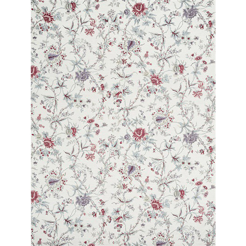 BowLift | Traditional floral pattern carpet white classic carpet polyester washable non-slip backing carpet for living room