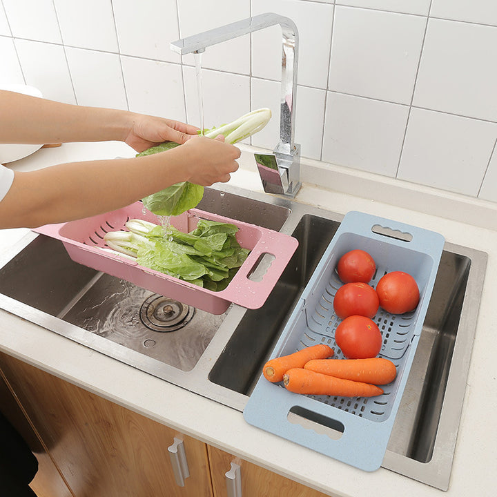 Unisex Practical Kitchen Storage Basket Bowlift