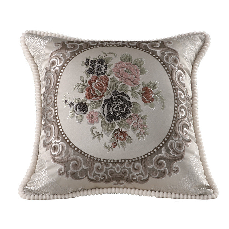 Decorative Floral Throw Cushion