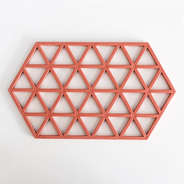 Unisex Silicone Coaster with Modern Geometric Design Bowlift