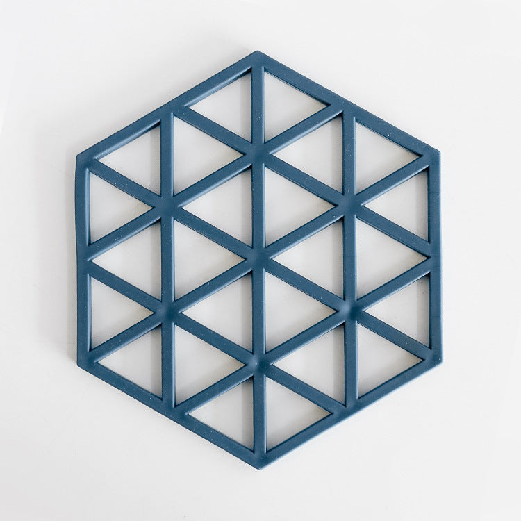 Unisex Silicone Coaster with Modern Geometric Design Bowlift