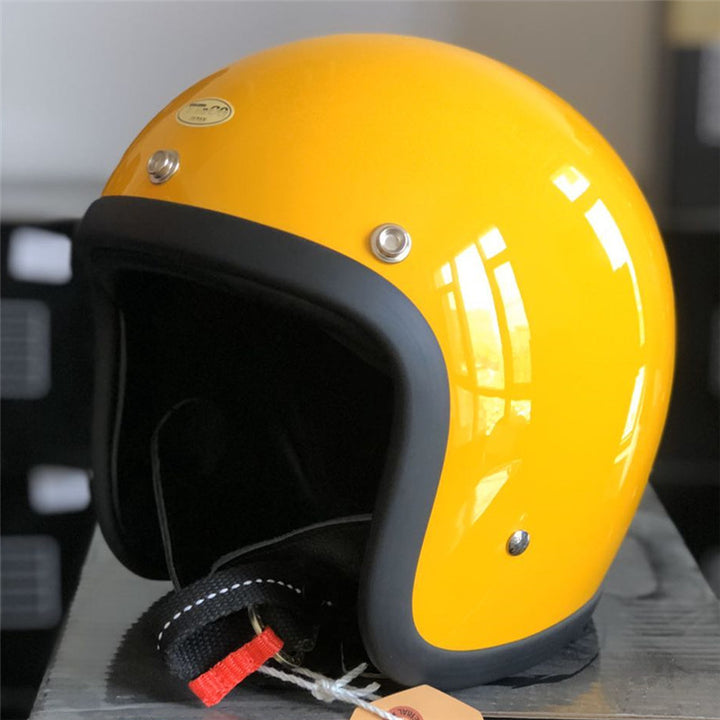 Classic Cruiser Motorcycle Helmet Bowlift