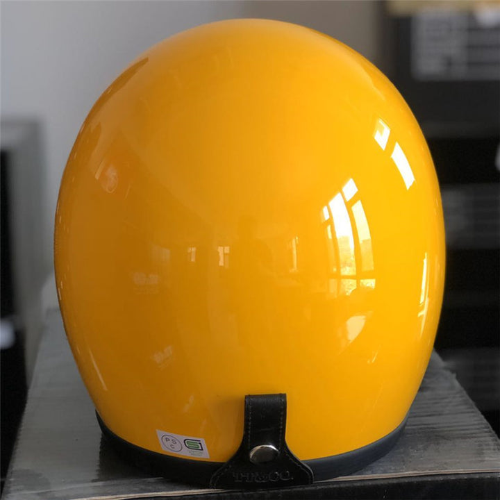Classic Cruiser Motorcycle Helmet Bowlift