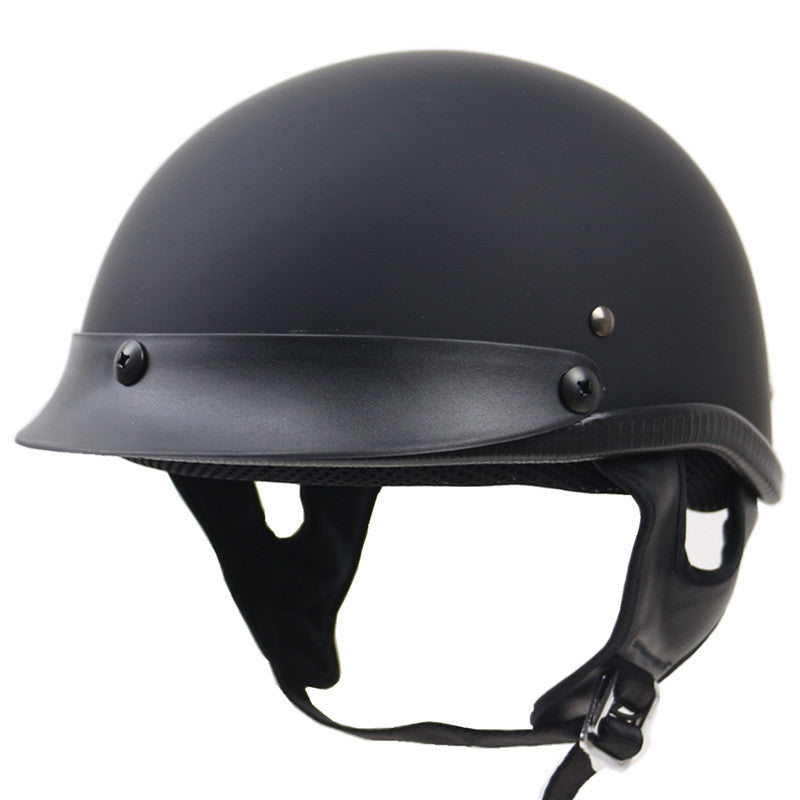 Classic Low-Profile Motorcycle Riding Helmet Bowlift